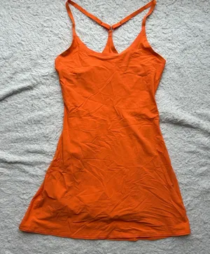 Outdoor Voices Orange Exercise Dress Size XS thumbnail 1