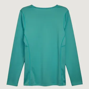 89 | Patagonia Gorpcore Hiking Capilene Midweight‎ Baselayer Turquoise Women L thumbnail 2