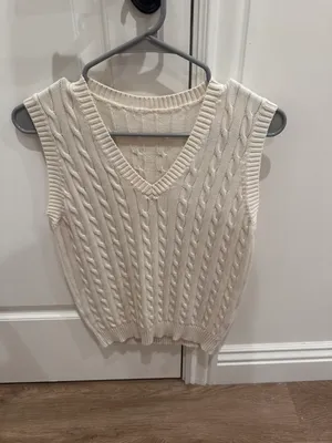 Brandy Melville Tan Vest thumbnail 1