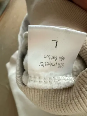 Tan hoodie Size L thumbnail 2