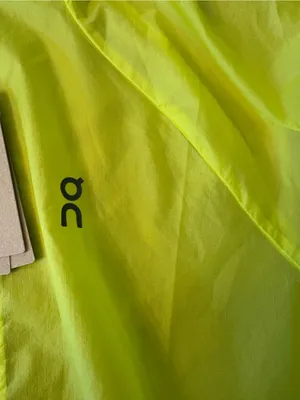 On Running Zero Jacket‎ Womens Large Lime Green NWT Packable Windbreaker thumbnail 8