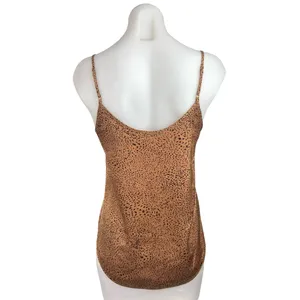 Aritzia Babaton Animal Print Silk Satin V Neck Sleeveless Camisole Tank Top XS thumbnail 2