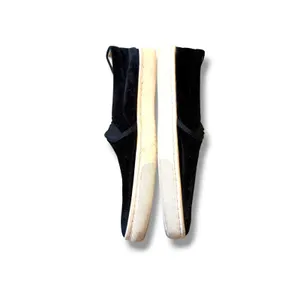 Soludos Velvet Smoking Slippers Women‎ 7.5 Black Beaded Gold Elephant Loafers thumbnail 2