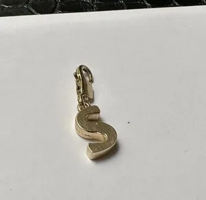 Vera Bradley Signed Costume Jewelry Charm - Letter / Initial S thumbnail 1