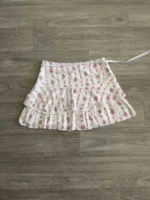 Altar’d State Kovana floral mini skirt - XL thumbnail 4