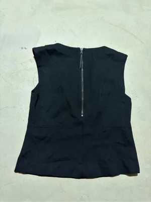 Spanx Black the perfect Sleeveless V-Neck Women's Top small thumbnail 8