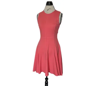Halston Heritage Womens Dress Fit & Flare Sleeveless Summer Fall Wedding Sz 4 thumbnail 3