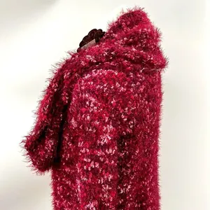 Knox Rose cowl neckline fuzzy warm sweater thumbnail 3