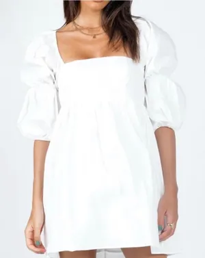 Princess Polly Mini Dress White thumbnail 1