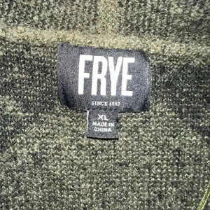 Frye southwest jacquard green & black cardigan sweater thumbnail 5