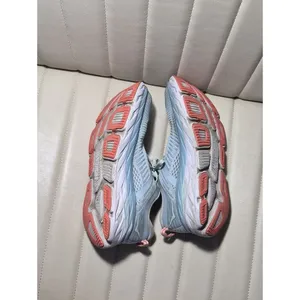 Hoka-one-one Women's Blue and Grey Trainers thumbnail 6