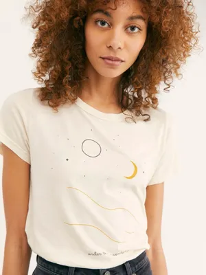 Mate the Label Under The Moonlight Crew Tee sold at Free People thumbnail 1