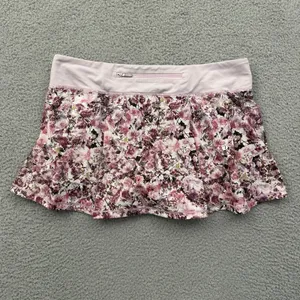 Lululemon Pace Rival Skirt Skort Floral Athletic Athleisure Tennis Women's 10 thumbnail 3