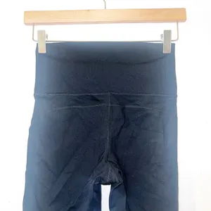 Offline by Aerie goals black high rise pull on mesh detail biker shorts thumbnail 6