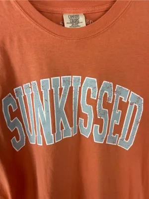 Sunkissed Coconut Orange Logo Tee Size L Size L thumbnail 4
