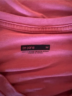 Janji medium Clay red Circa Daily Tee Short Sleeve Fitted Running Pilates Yoga thumbnail 4