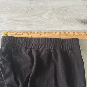 Cider Solid Ruched Mini Skirt With Strap Black S NWT thumbnail 14