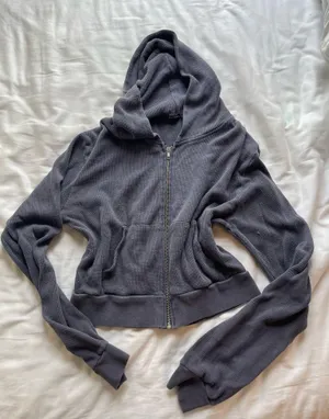 Brandy Melville Cropped Hoodie thumbnail 1