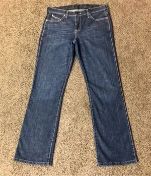 Wrangler Q-Baby Jeans Juniors 9/10 x 32 Used WRQ20DS thumbnail 1
