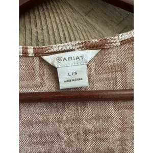 Ariat Women's Southwestern Geo Print Fringed Duster Cardigan Large thumbnail 4