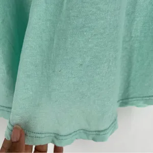 We The Free Sheer Aqua Mint‎ Green Linen Blend Relaxed Fit Dolman Henley Top thumbnail 15