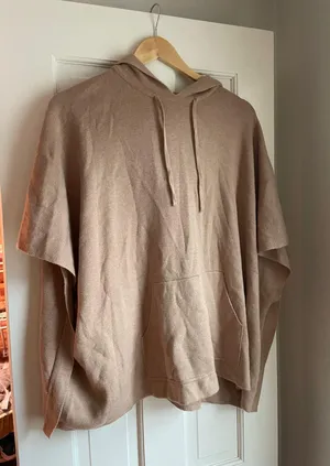 Lou & Grey Loft Sweater Poncho‎ Oversized Slouchy thumbnail 1