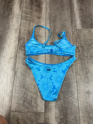 Triangl Blue Floral Bikini Set thumbnail 6