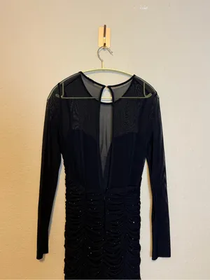 Revolve NBD On the Rocks Illusion‎ Lace Bodycon Mini Dress in Black Size XS thumbnail 9