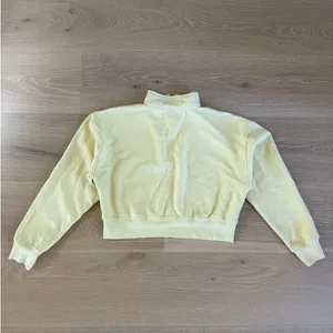 Set Active Zip Up Sweat Jacket Funnel Size S Lemon Yellow thumbnail 3