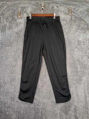Halara Mid Rise Drawstring Curved Hem Golf Tapered Pants Gorpcore Outdoors S thumbnail 2