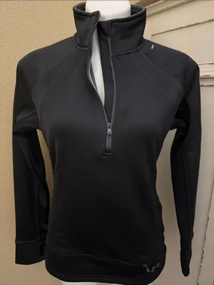Under Armour Black ColdGear Pullover thumbnail 1