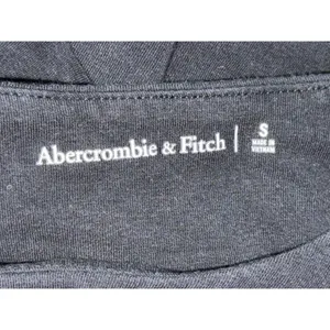 Abercrombie & Fitch Black Cotton Crewneck Short Sleeve Bodysuit Tops Size Small thumbnail 4