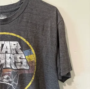Star Wars Charcoal Gray Graphic Tee thumbnail 4
