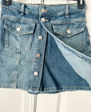 Anthropologie Pilcro Country Denim Skorts, Size 26 thumbnail 9