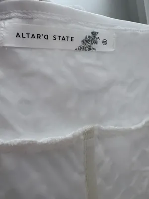 Altar'd State mini white dress  thumbnail 3