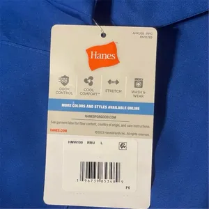 Hanes Womens V-Neck Scrub Top Royal Blue Short Sleeve Stretch 3 Pocket L NWT thumbnail 4
