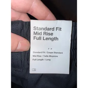 Nike Wide Leg Pant Women Large Black NEW Mid Rise Full Length standard athletic thumbnail 3