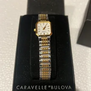Bulova Caravelle Gold and Silver Women's Watch thumbnail 5