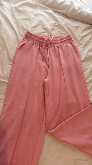 Pink automet flare sweatpants Size M thumbnail 2