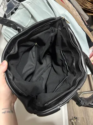 Windsor Woven leather large tote purse thumbnail 8