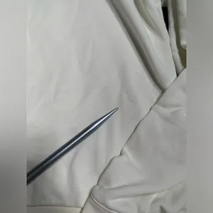 Adidas originals love United Cream Hoodie with Colorful Embroidery XL thumbnail 12