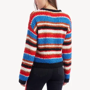 NWT Lost + Wander X Nordstrom Textured Striped Sweater XS/S thumbnail 4