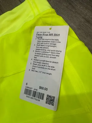 Lululemon Pace Rival Mid-Rise Skirt Long thumbnail 5