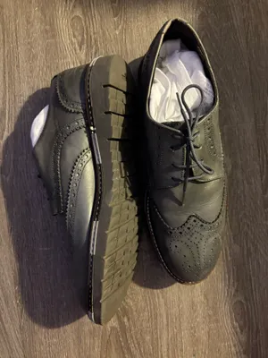 Grey wing tip lace up Sz.11 Gray thumbnail 5