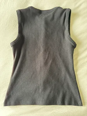 A&F Rib Crew Button Up Top thumbnail 4