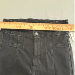 Free People We The‎ Free High Rise Skinny Jeans Dark Shadows Black Size 30 thumbnail 4