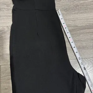 UNIQ Elegant Black Wide Leg V Neck Sleeveless Jumpsuit‎ Women Large thumbnail 11