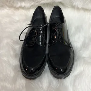 Tamaris patent leather shoes sz 38 D19‎ thumbnail 6