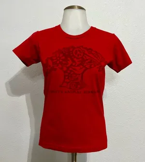 Disney Parks Animal Kingdom Tree Red Shirt Size Small thumbnail 1