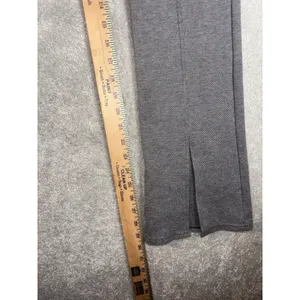 Maeve by Anthropologie‎ Women US Sz 2 Seamed Flare Pants Ankle Grey Tweed Office thumbnail 10